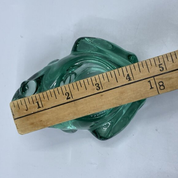 Vintage Indiana Glass Frog Votive Candle Holder - Picture 9 of 10